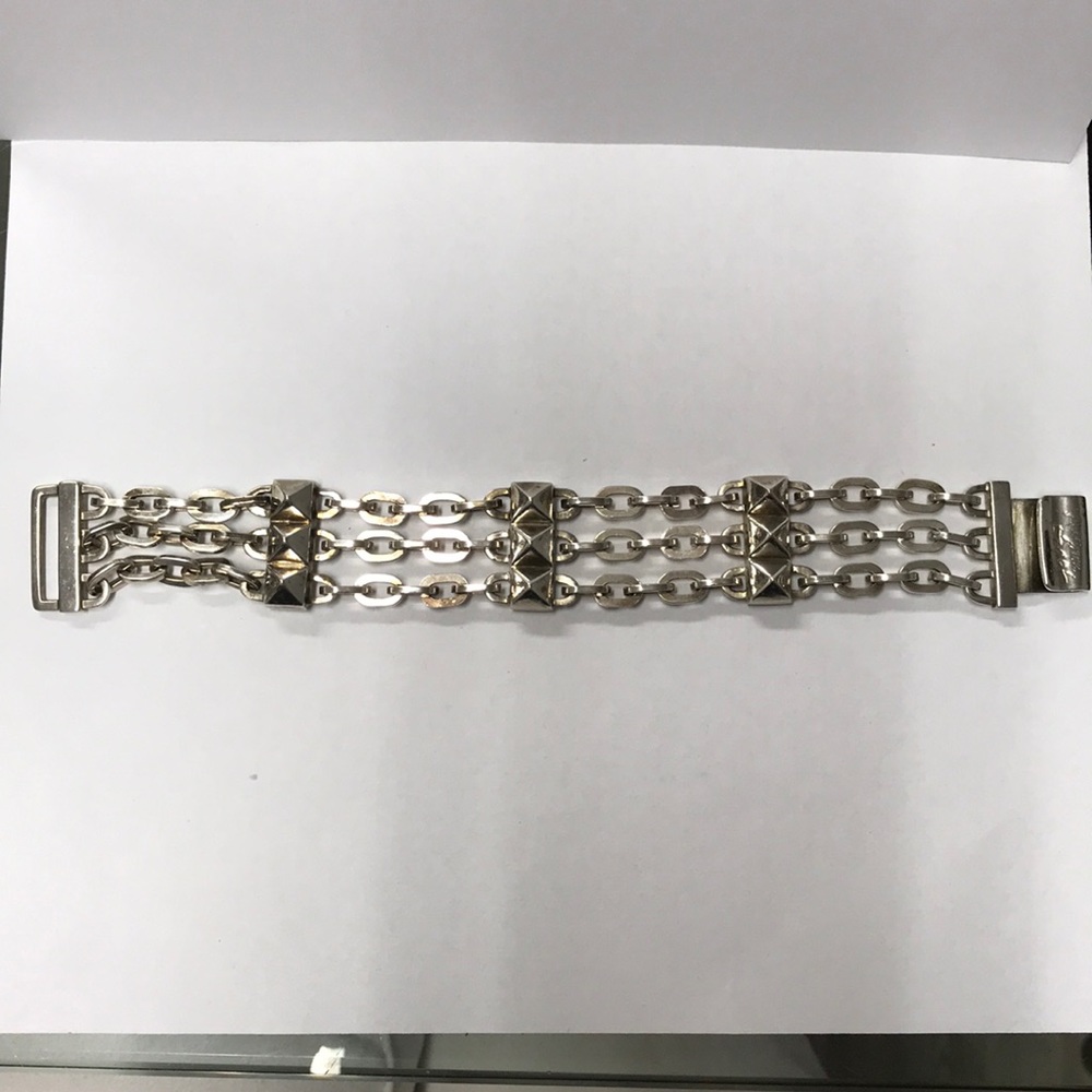 Mignon Faget Pylon Bar Chain Bracelet